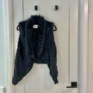 Yves Salomon Rabbit Fur Vest